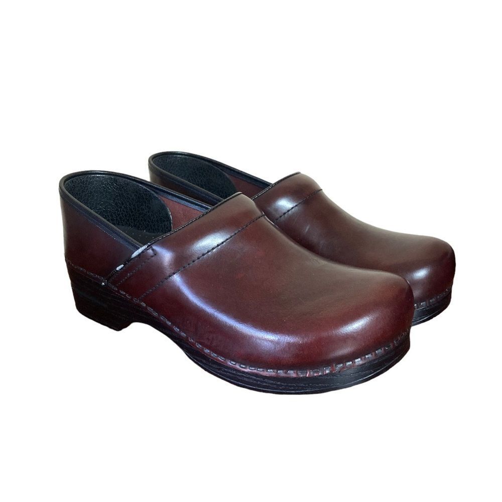 Dansko Women's Brown Leather Mules